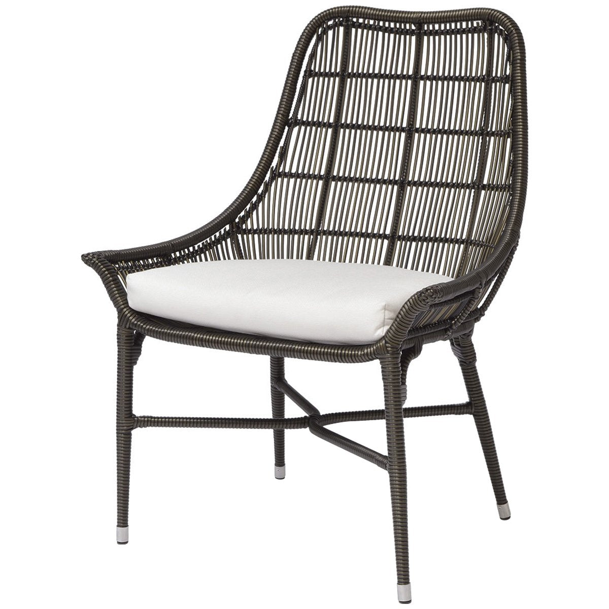  Palecek Lucca Outdoor Dining Chair, Espresso 