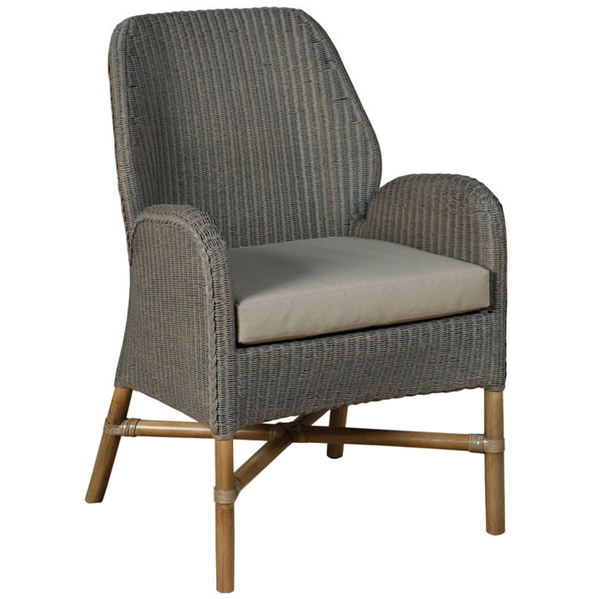  Woodbridge Furniture Woven Arm Chair 