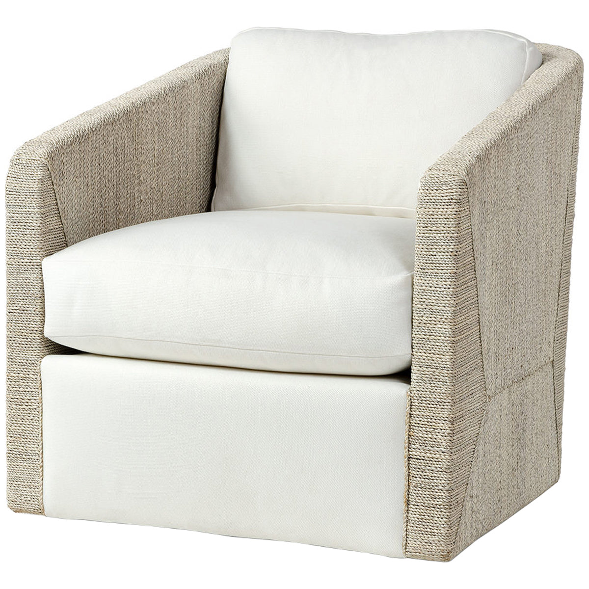  Palecek Carmine Swivel Lounge Chair 