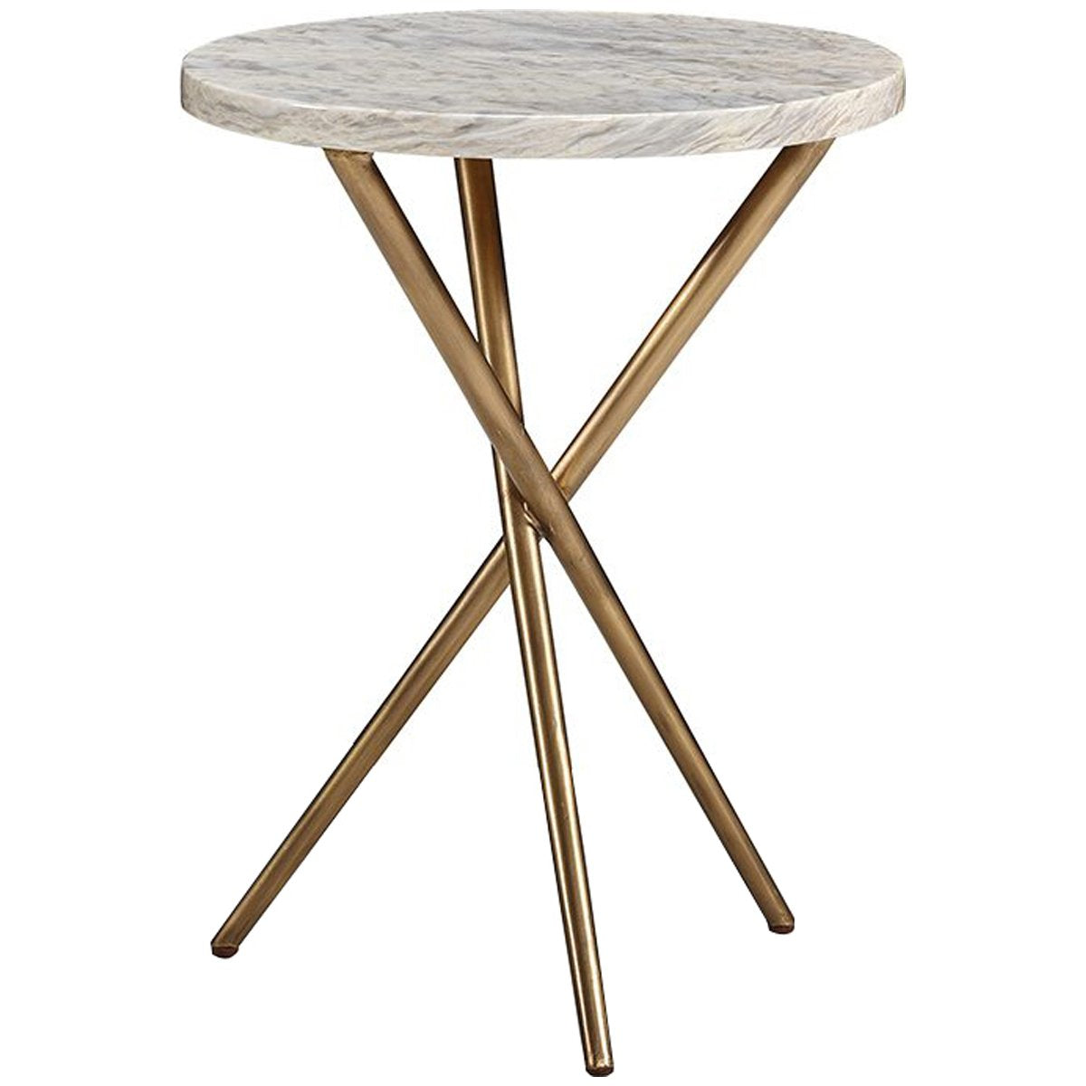  Hickory White A La Carte Zen Spot Table 