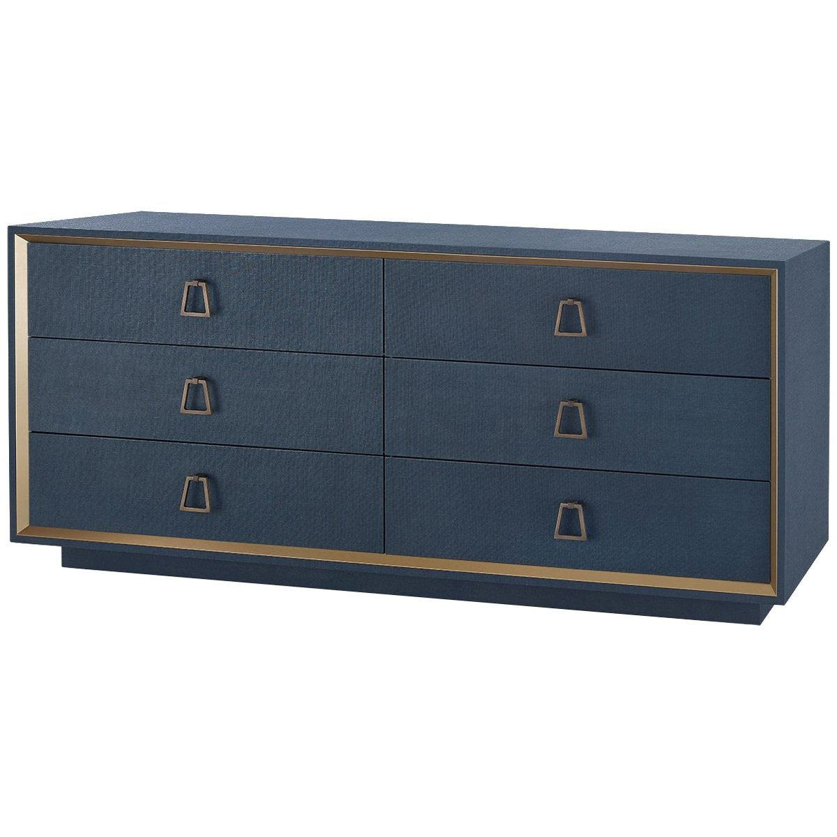  Villa & House Ansel Extra Large 6-Drawer Dresser with Kelley Pull 