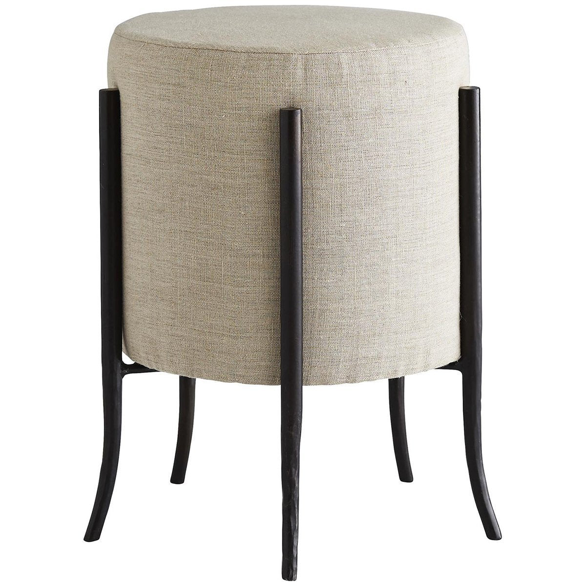  Arteriors Pagoda Ottoman - Natural Iron 