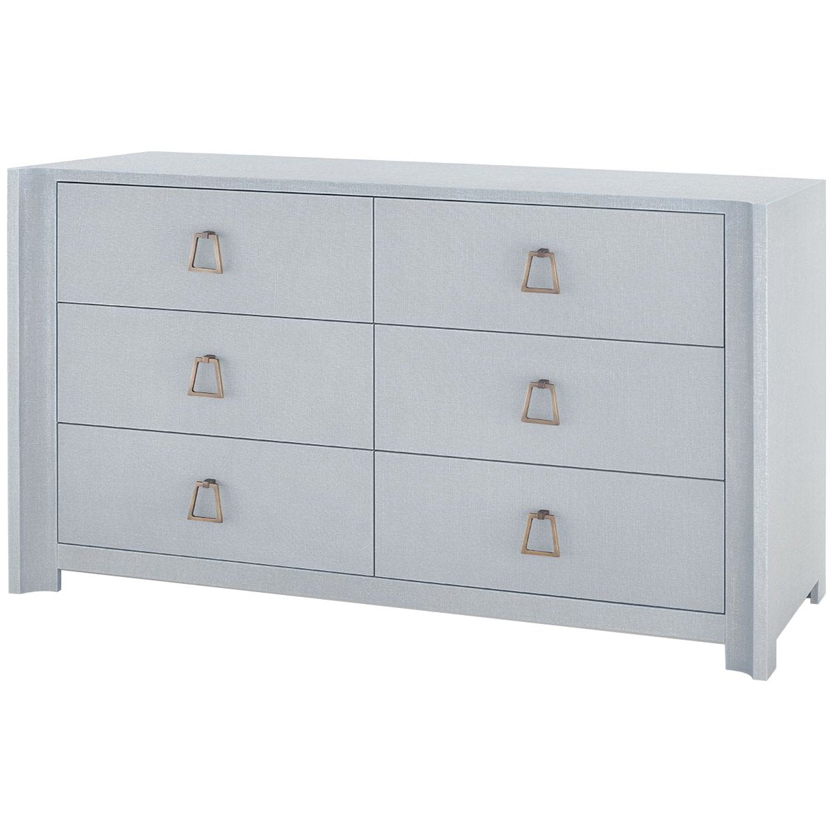  Villa & House Audrey Extra Large 6-Drawer Dresser with Kelley Pull 