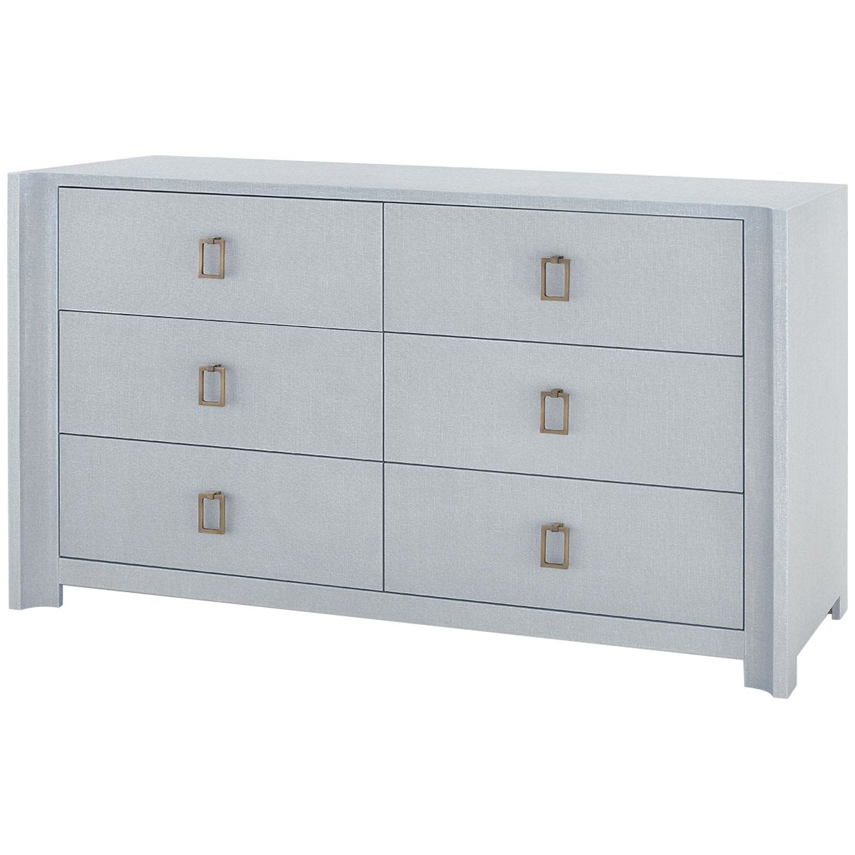  Villa & House Audrey Extra Large 6-Drawer Dresser with Raquel Pull 