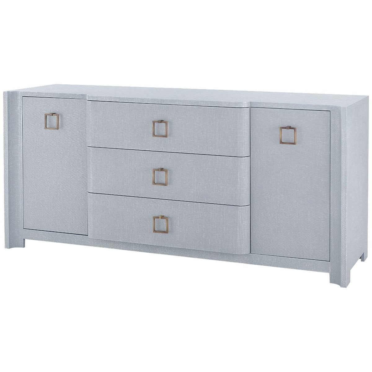  Villa & House Audrey 3-Drawer 2-Door Cabinet with Santino Pull 