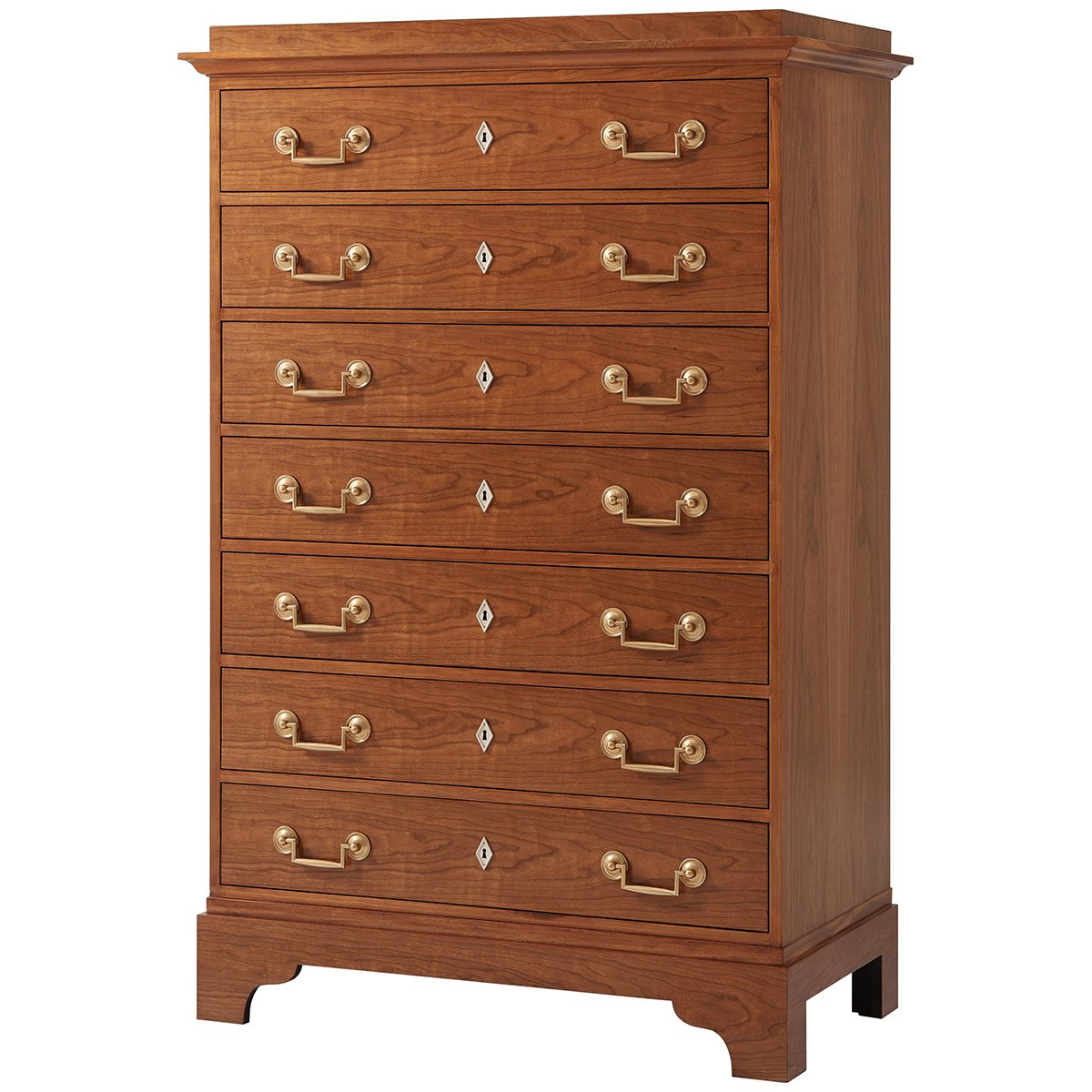  Theodore Alexander Viggo Tall Semanier Chest of Drawers 