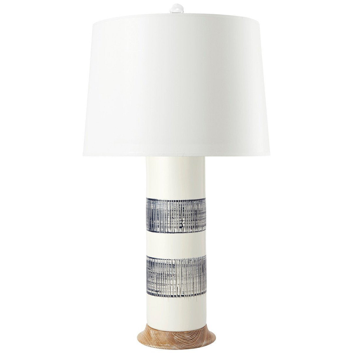  Villa & House Elena Lamp in Blue and White 