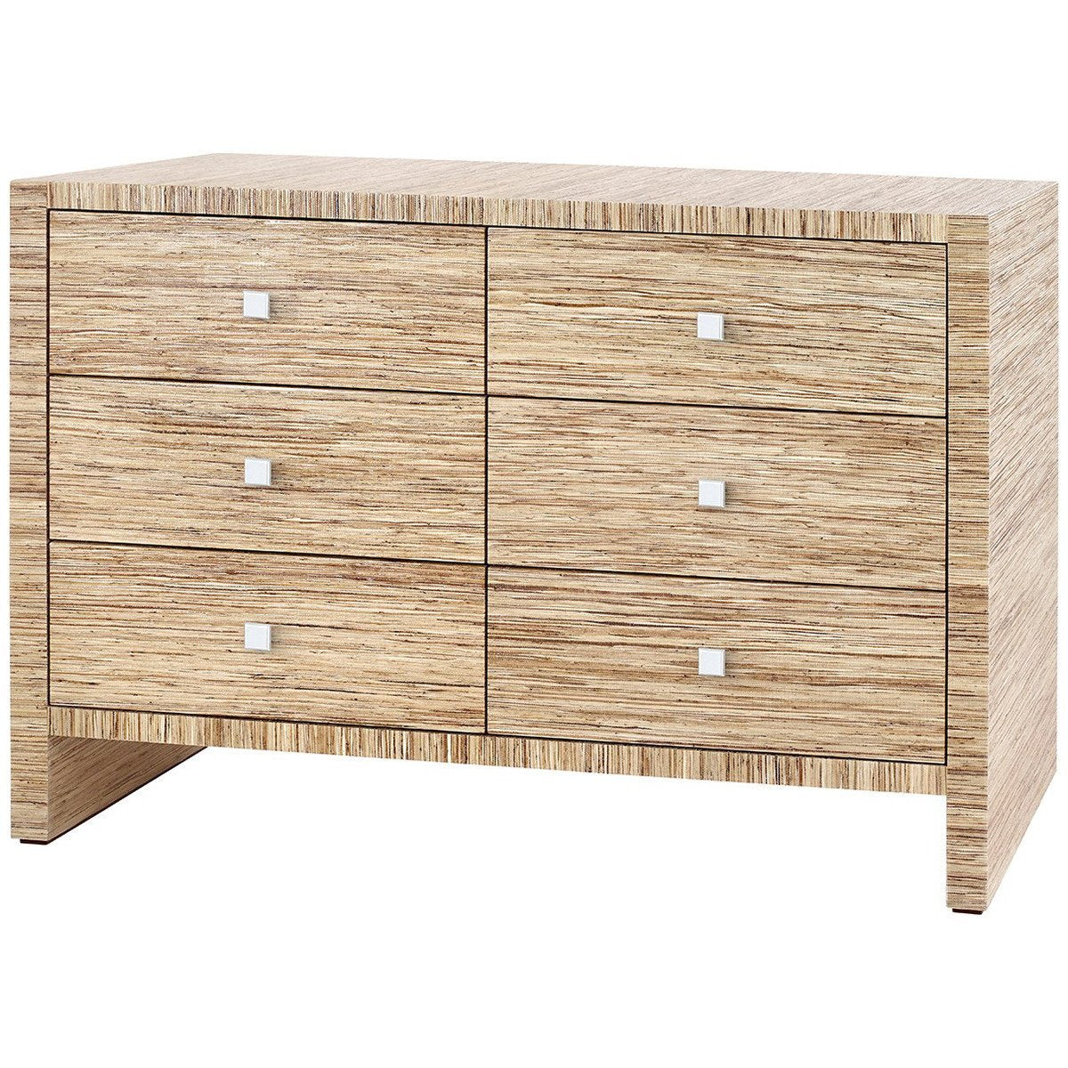  Villa & House Morgan Papyrus Extra Large 6-Drawer Dresser in Natural 