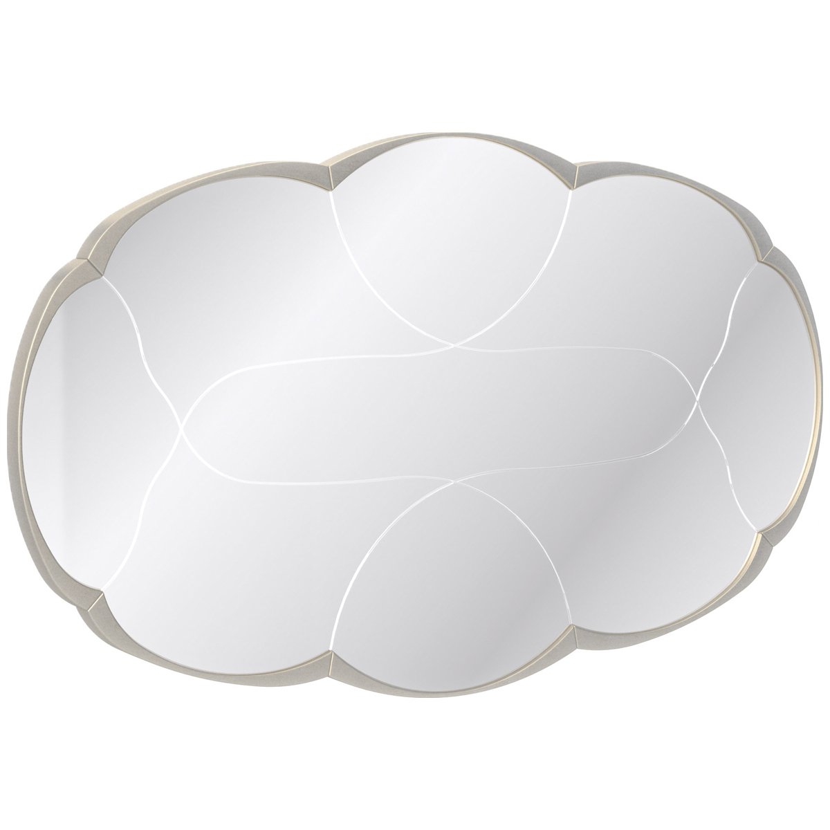  Caracole Lillian Oval Mirror 