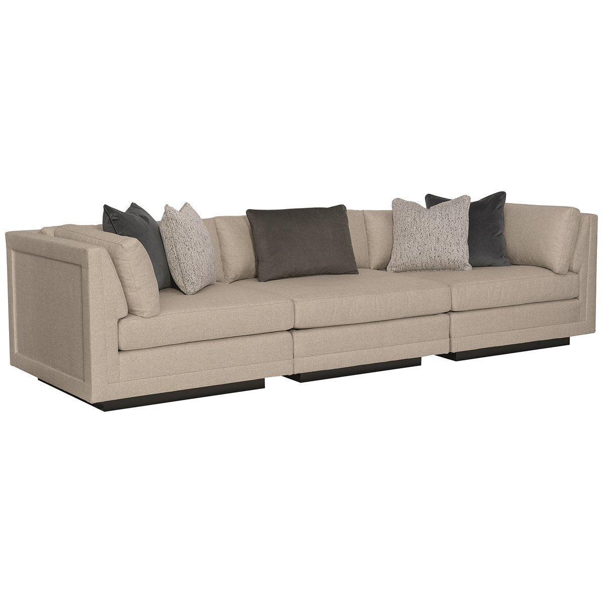  Caracole Modern Fusion 3 Piece Sectional Sofa 