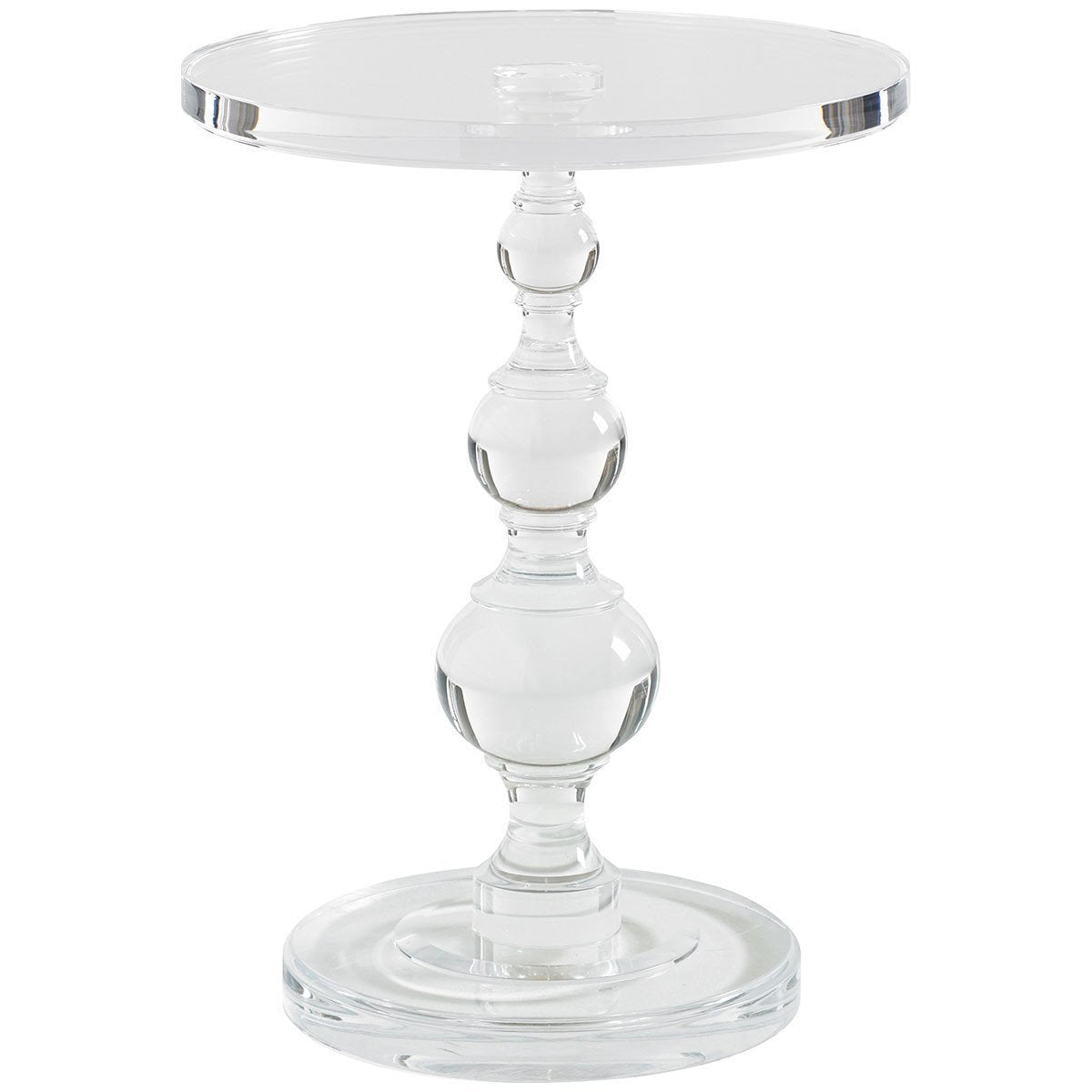  Caracole All Clear Round Clear Accent Table 