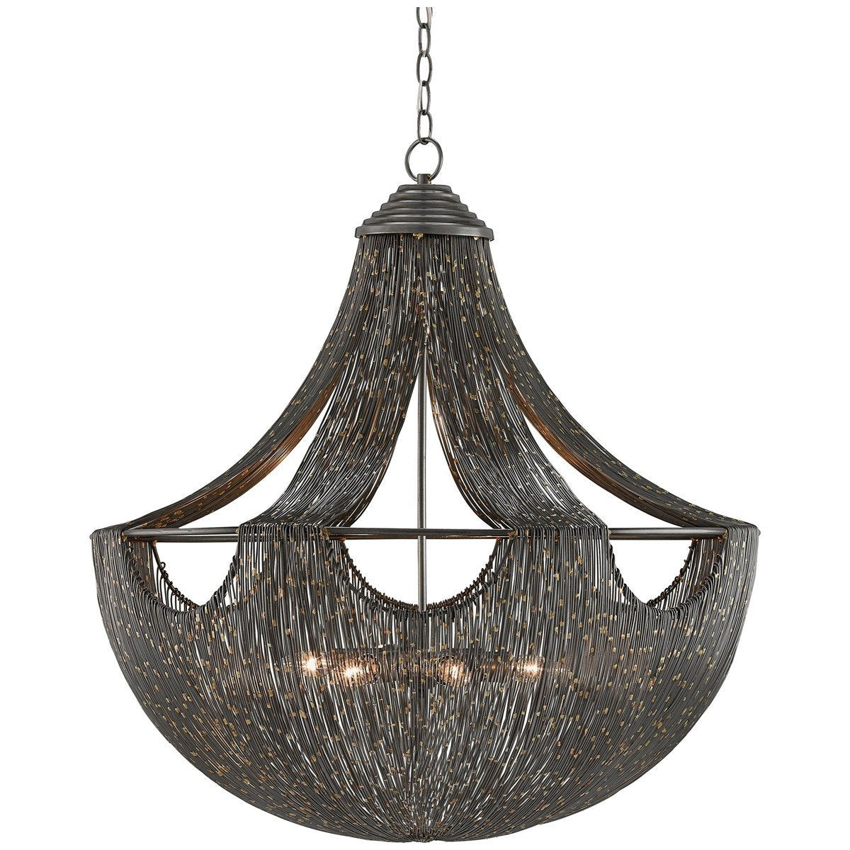  Currey and Company Eduardo Chandelier 