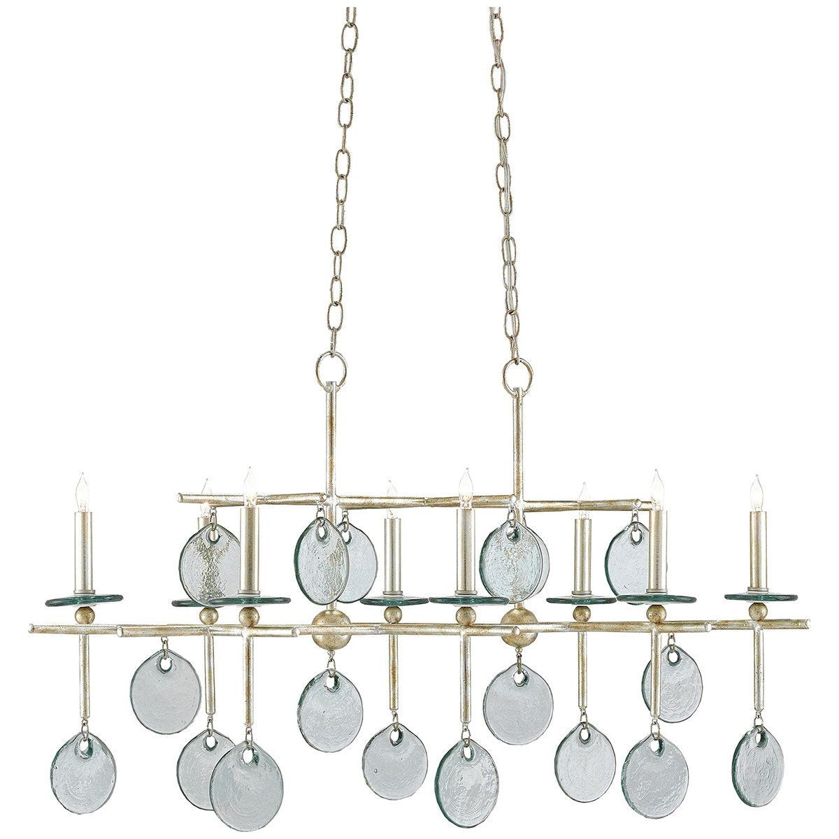  Currey and Company Sethos Rectangular Chandelier 