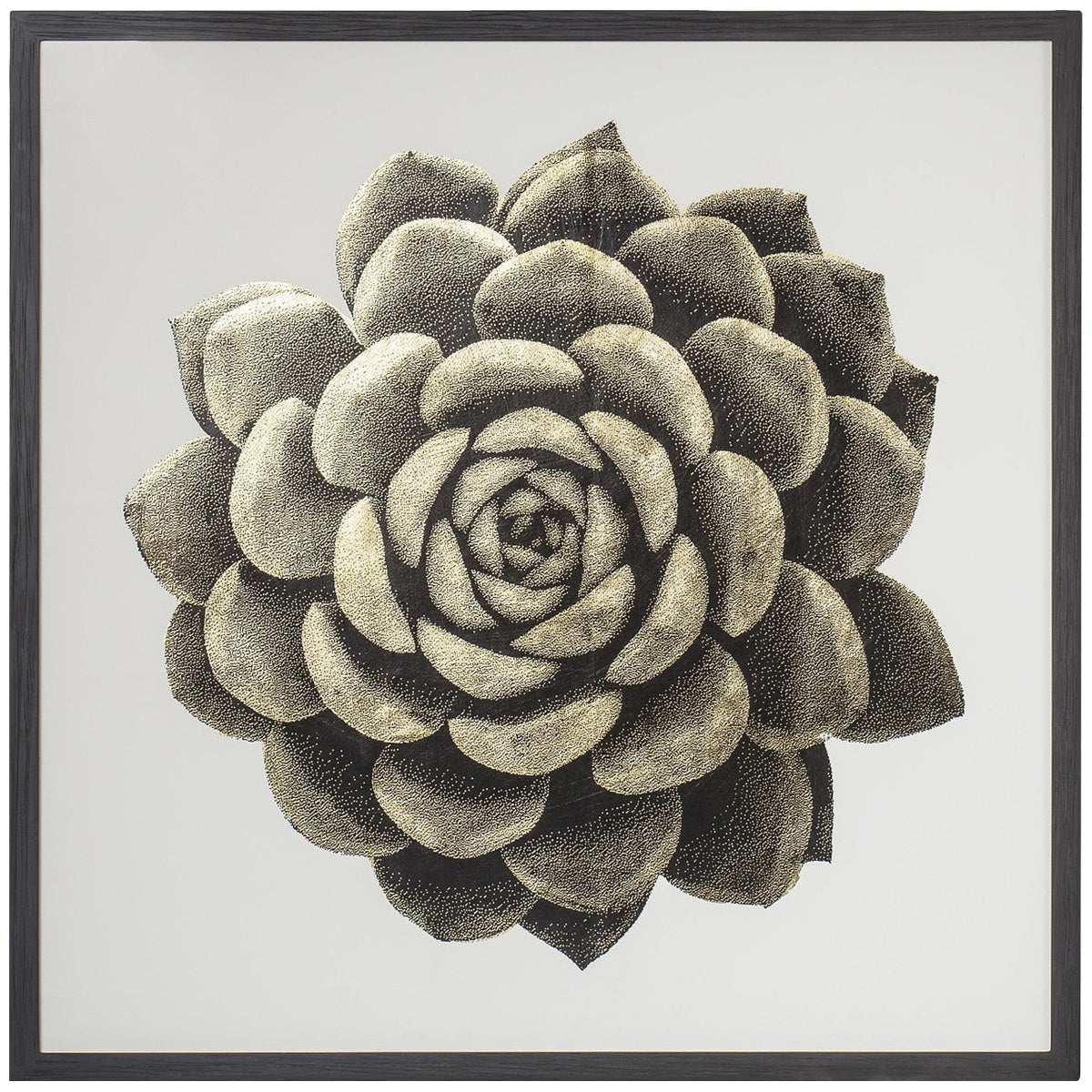  Coup & Co Gold Succulent Art - Style B 