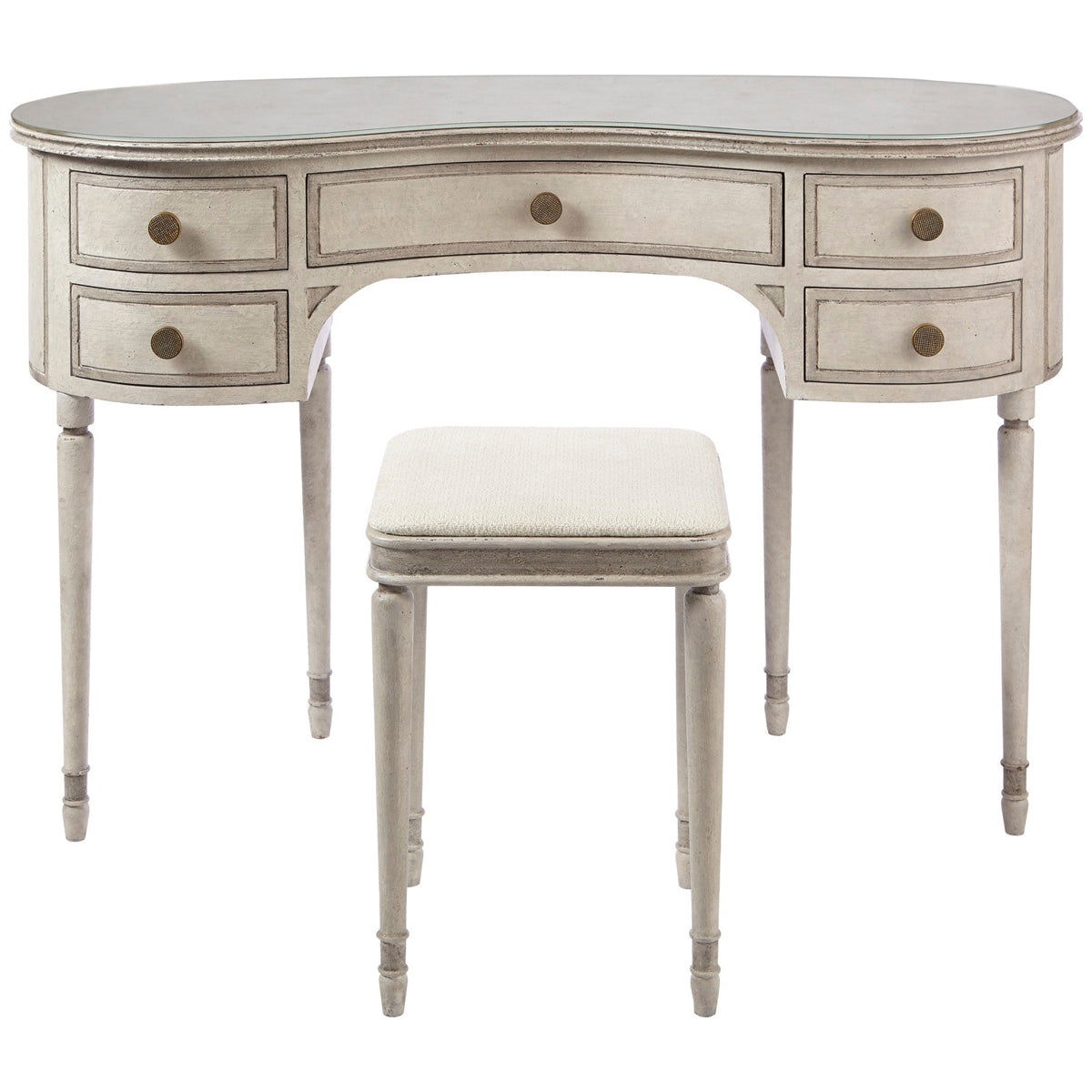  Boyd Barrel Dressing Table & Bench 