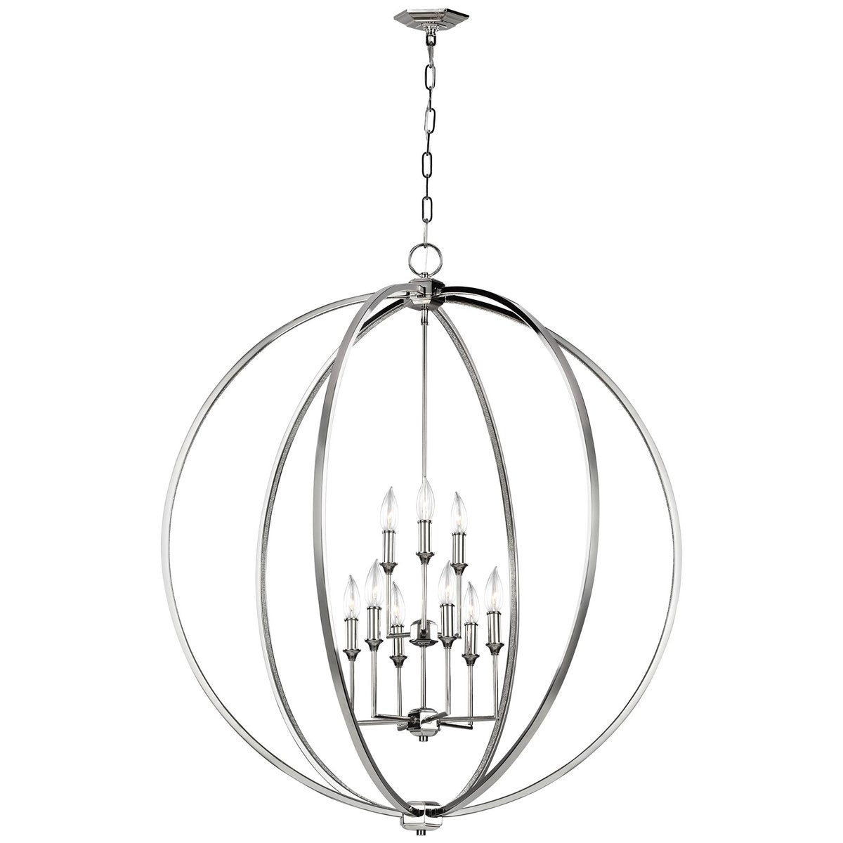  Feiss Corinne 9-Light Chandelier 