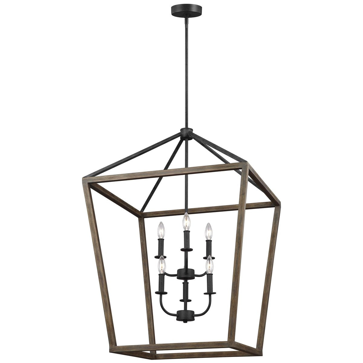  Feiss Gannet 6-Light Chandelier 