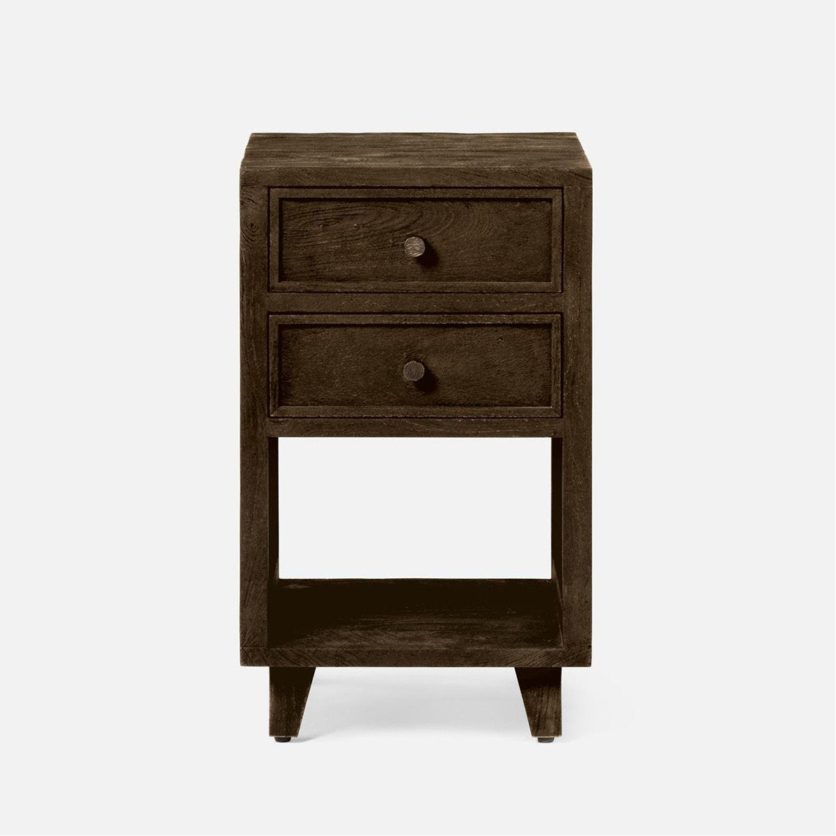  Made Goods Allesandro Boxy Mango Wood Single Nightstand 