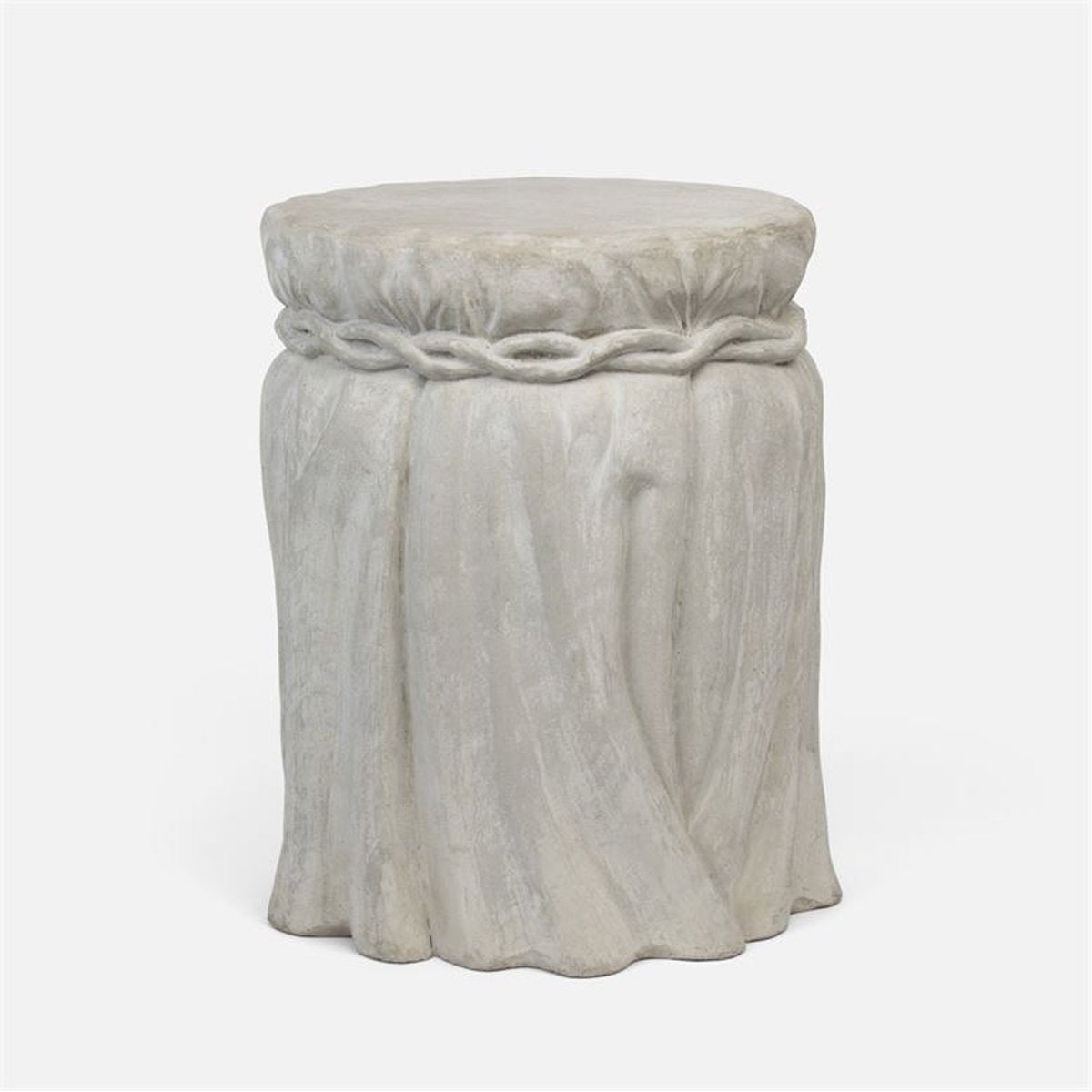  Made Goods Braelynn Draped Outdoor Stool 