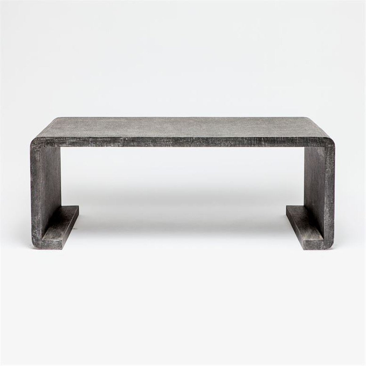  Made Goods Gustav Curved Linen Coffee Table 