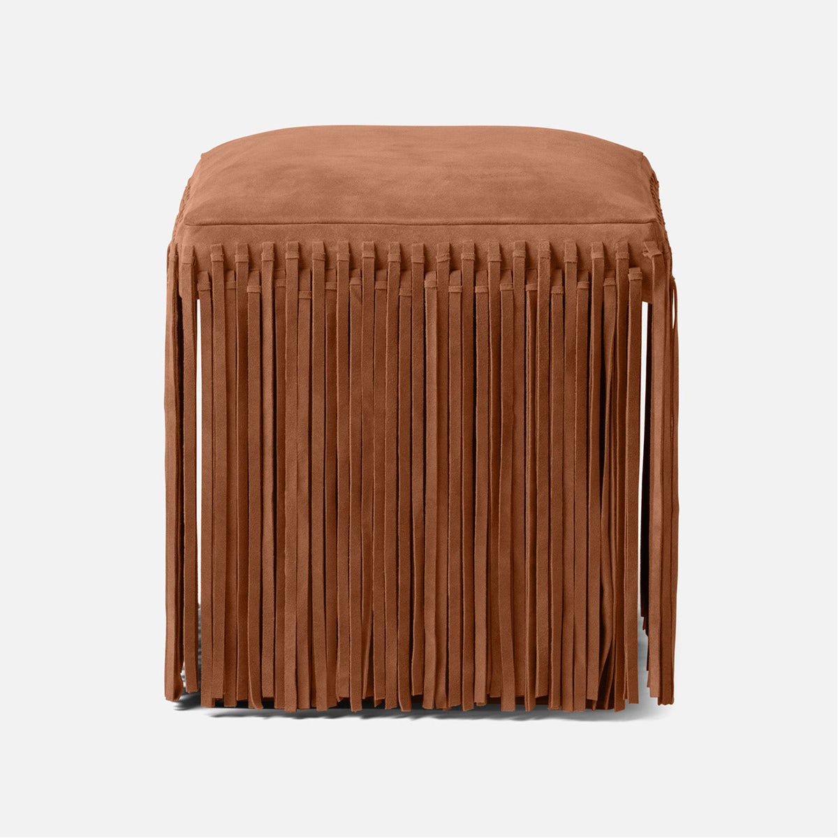  Made Goods Hallie Stool in Aged Camel Suede 