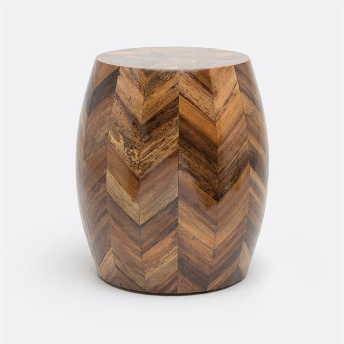  Made Goods Jada Chevron Banana Bark Stool 