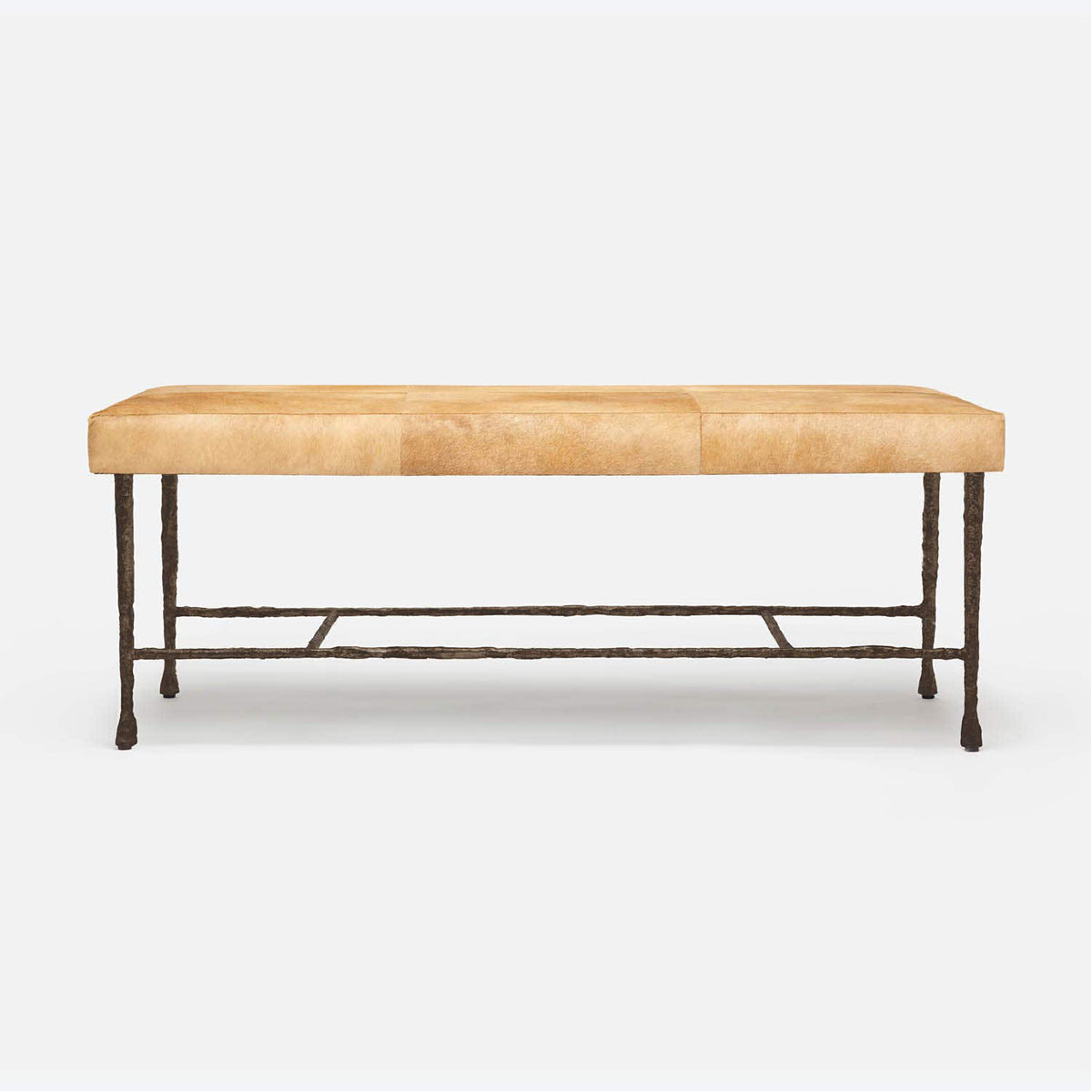  Made Goods Jovan Double Bench in Severn Distressed Canvas 