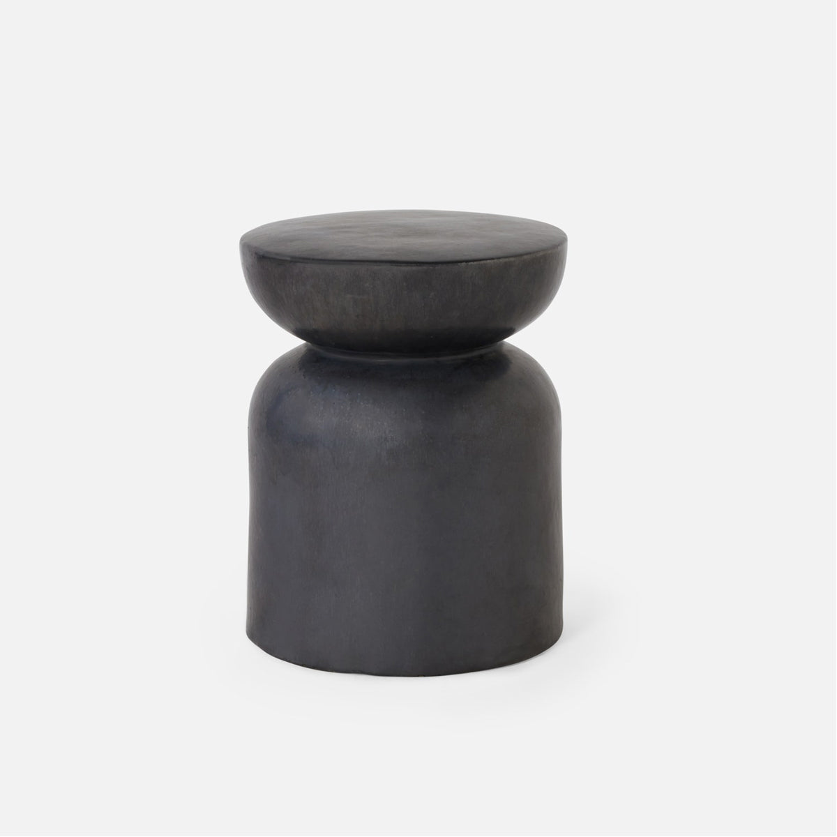  Made Goods Loxias Hourglass Stoneware Outdoor Stool 