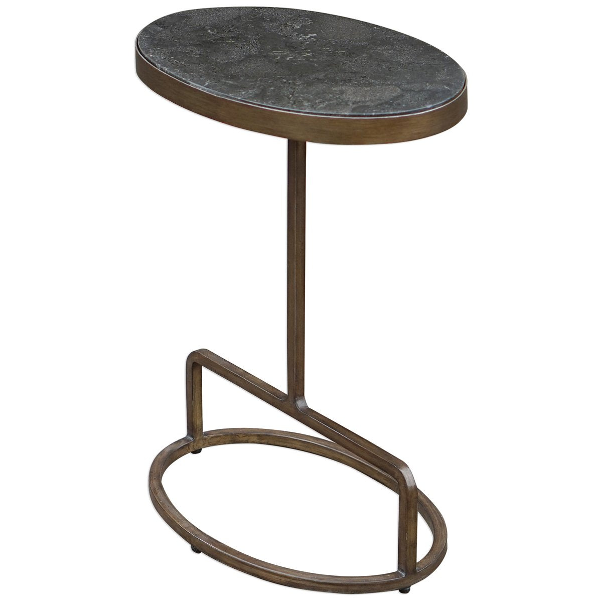  Uttermost Jessenia Stone Accent Table 