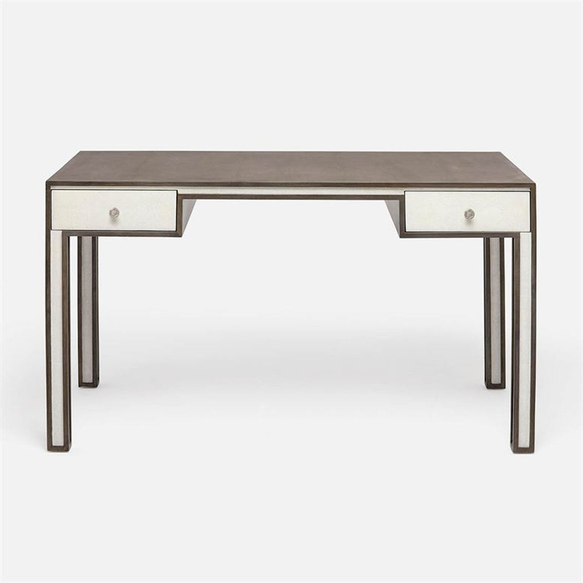  Made Goods Wolfred Faux Shagreen Oak Desk 