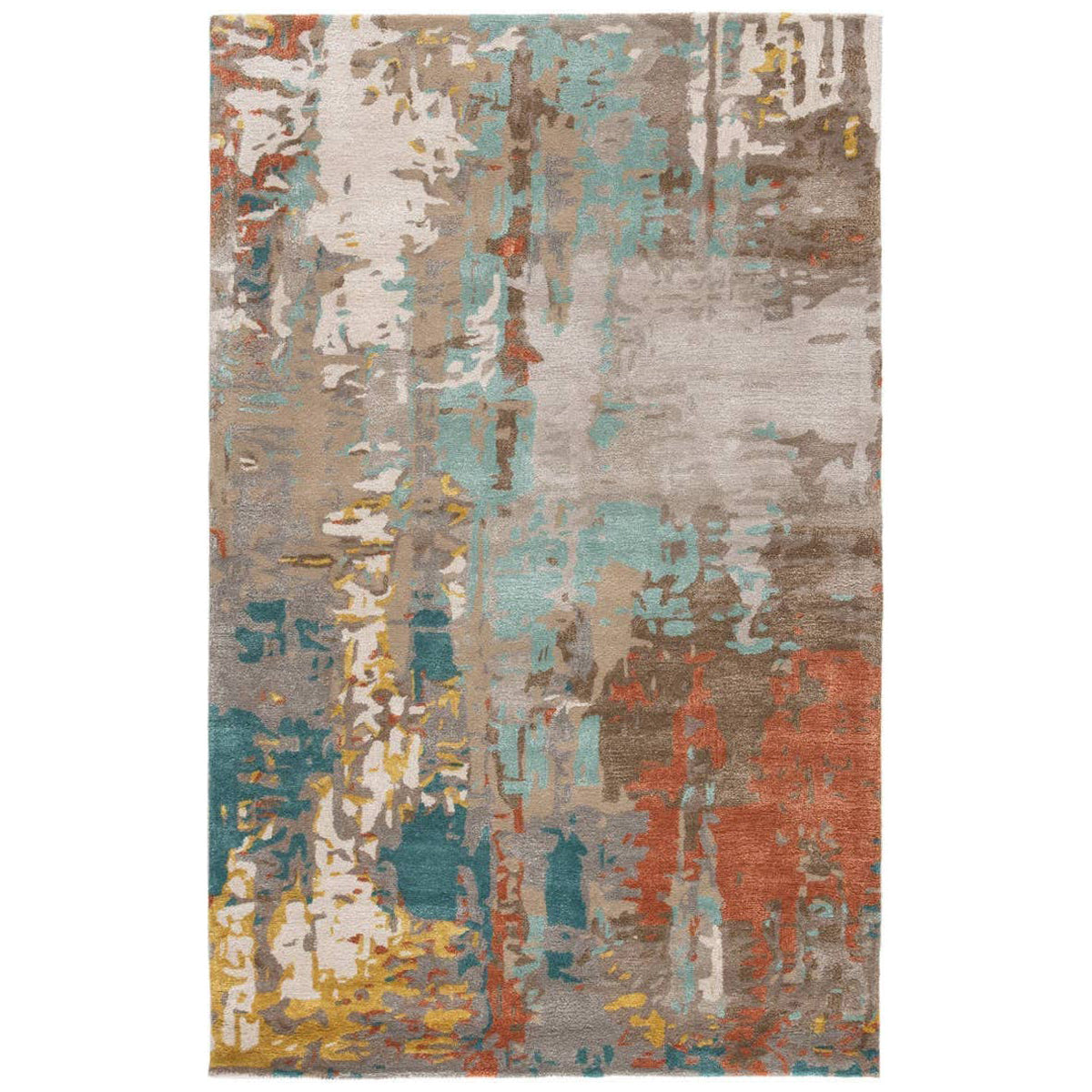  Jaipur Genesis Matcha Abstract GES08 Multicolor Area Rug 