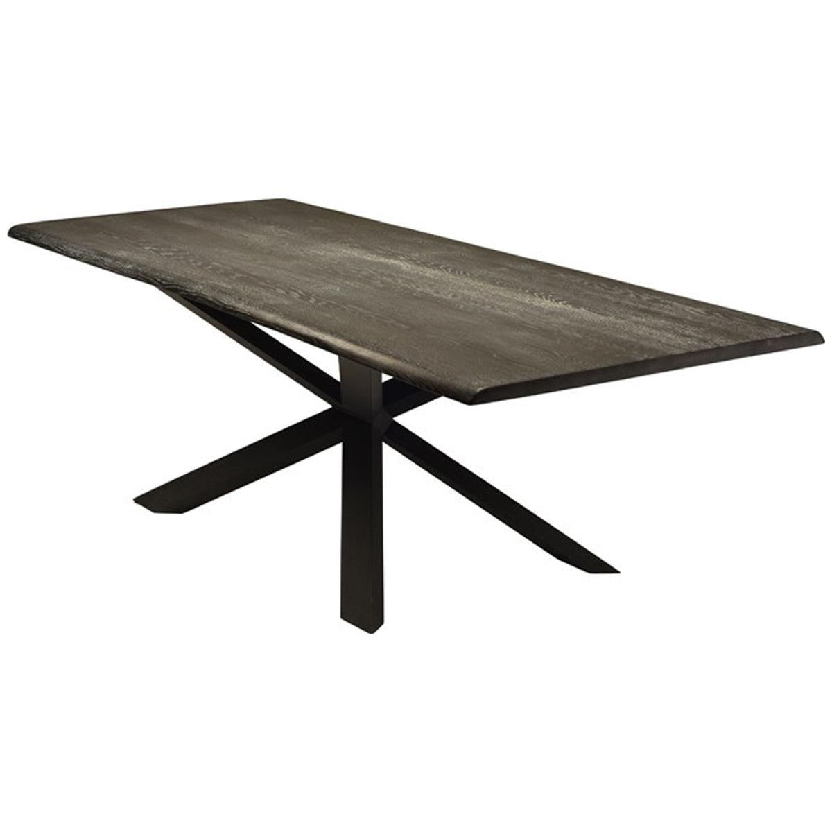  Nuevo Living Couture Wood Dining Table - Matte Black Base 