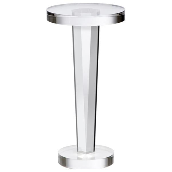  Interlude Home Liora Acrylic Drink Table 