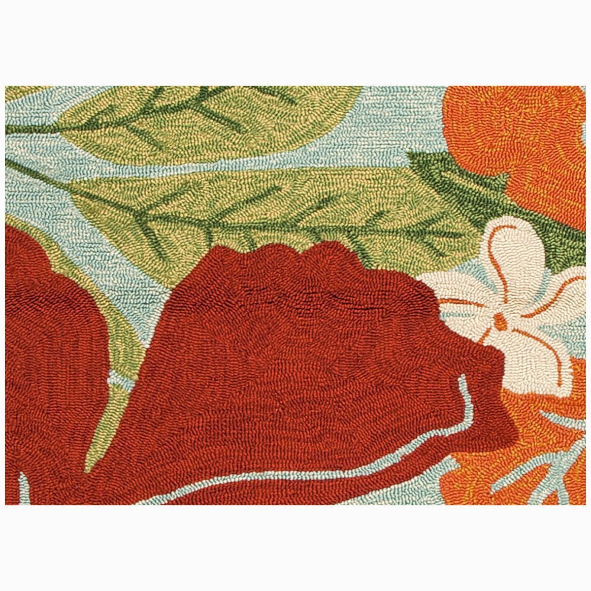  Jaipur Coastal Lagoon Luau Rug 