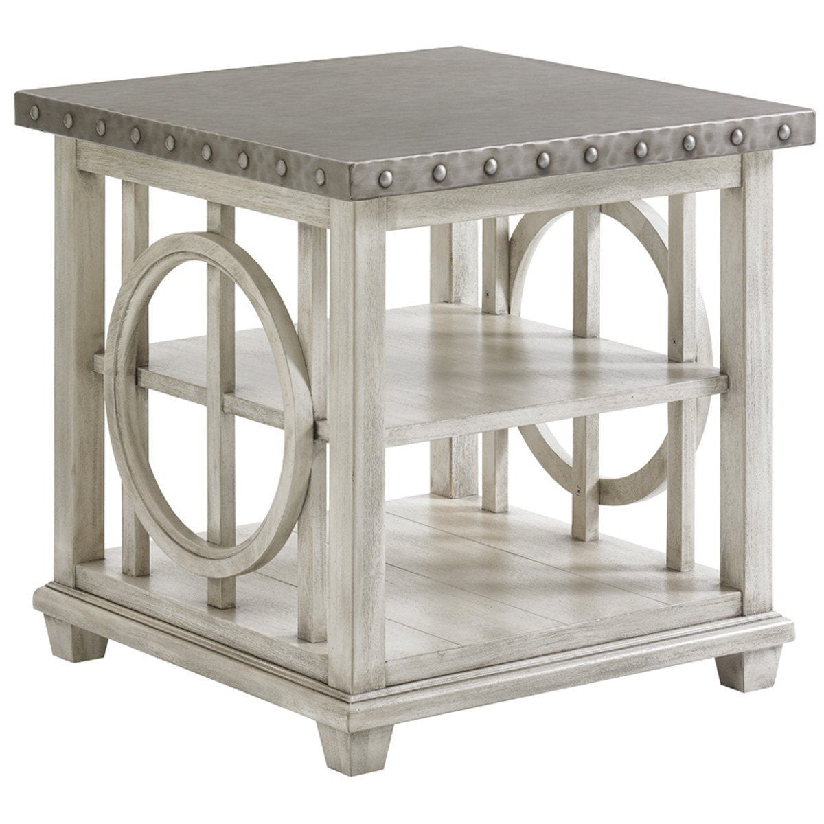  Lexington Oyster Bay Lewiston Square End Table 