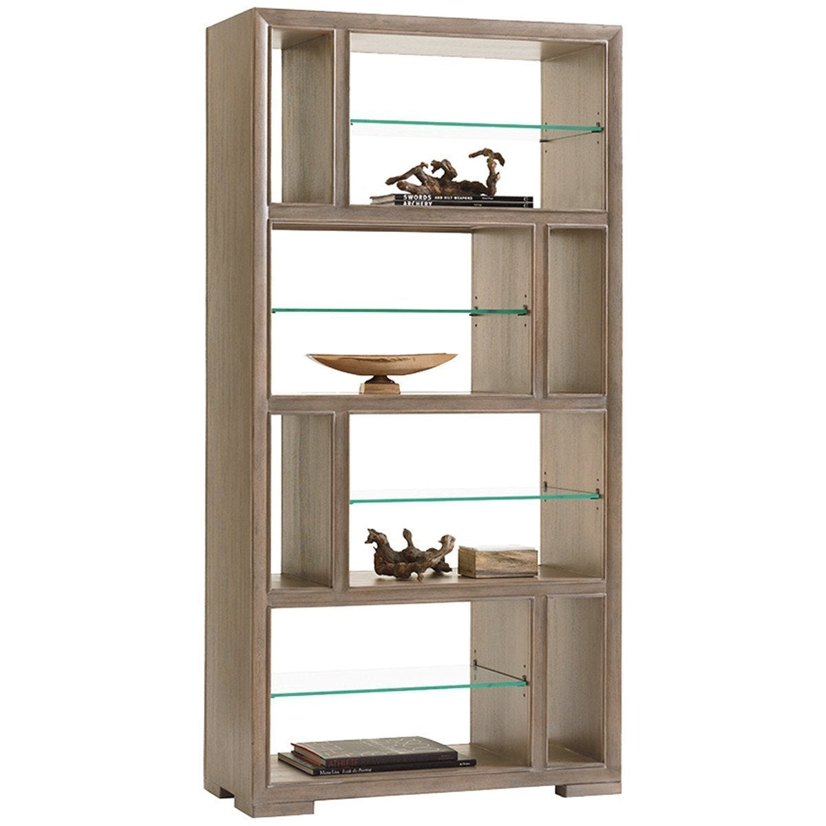  Lexington Shadow Play Windsor Open Bookcase 