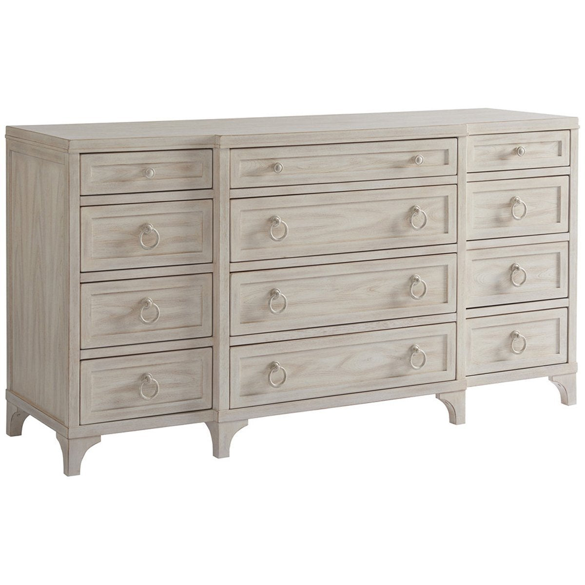  Lexington Barclay Butera Newport Garnet Breakfront Dresser 