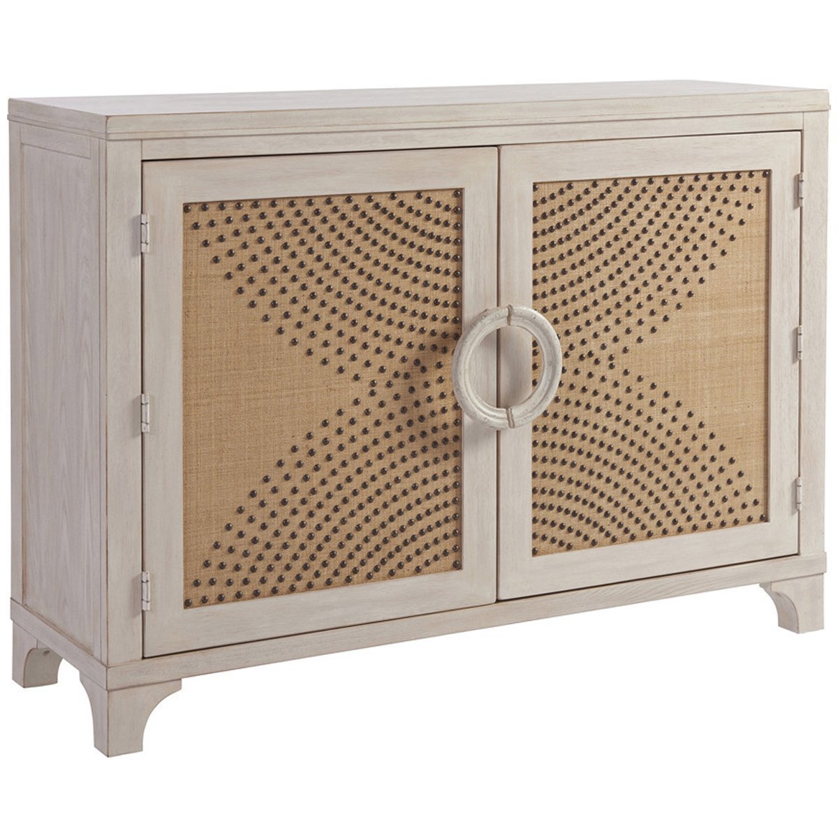  Lexington Barclay Butera Newport Lido Isle Nailhead Hall Chest 