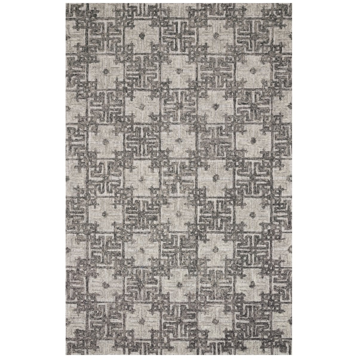  Loloi Ehren EHR-01 Charcoal Fog Hand Tufted Rug 