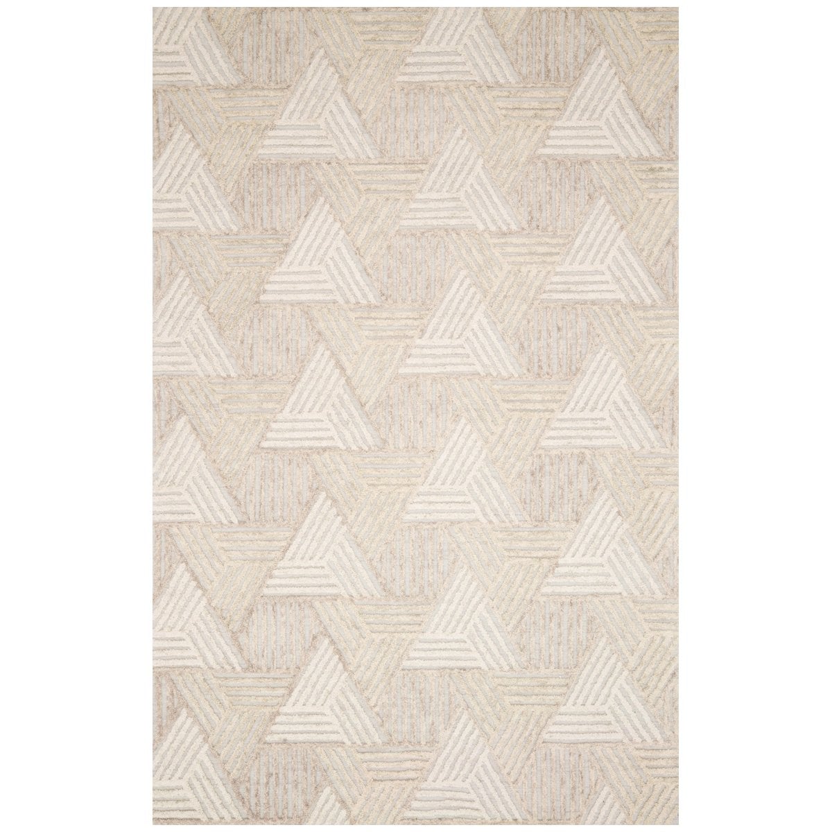  Loloi Ehren EHR-04 Oatmeal Ivory Hand Tufted Rug 