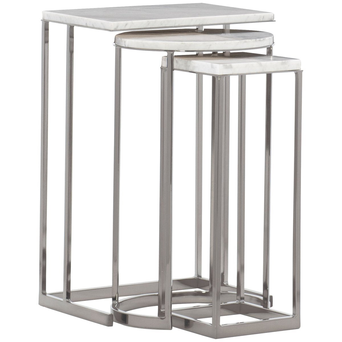  Caracole Modern Expressions Exposition Nesting End Tables 