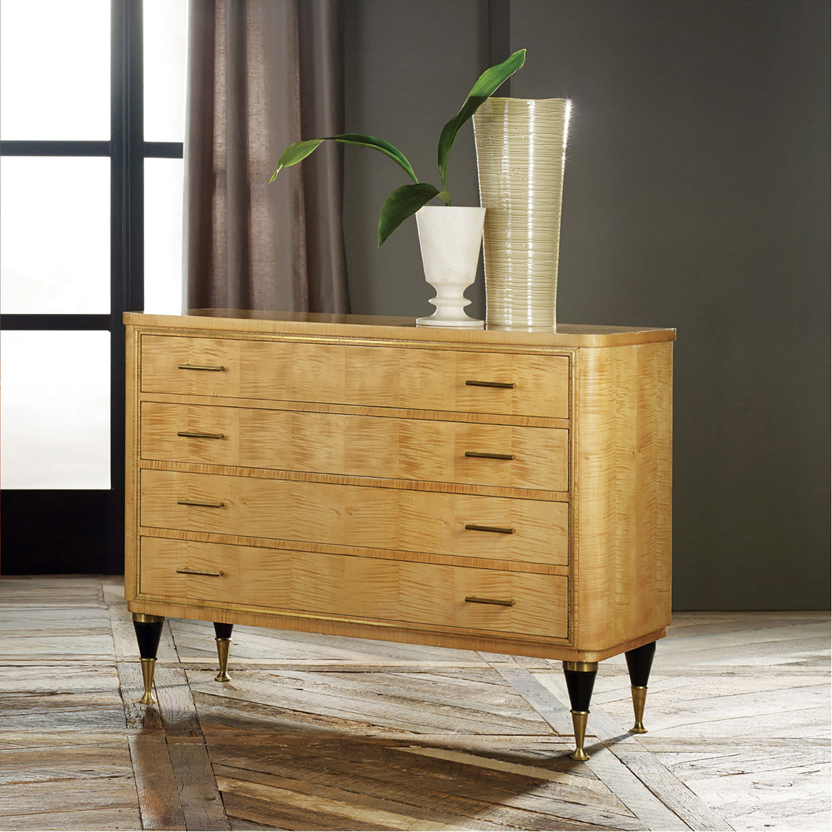  Modern History Mid-Century Commode 