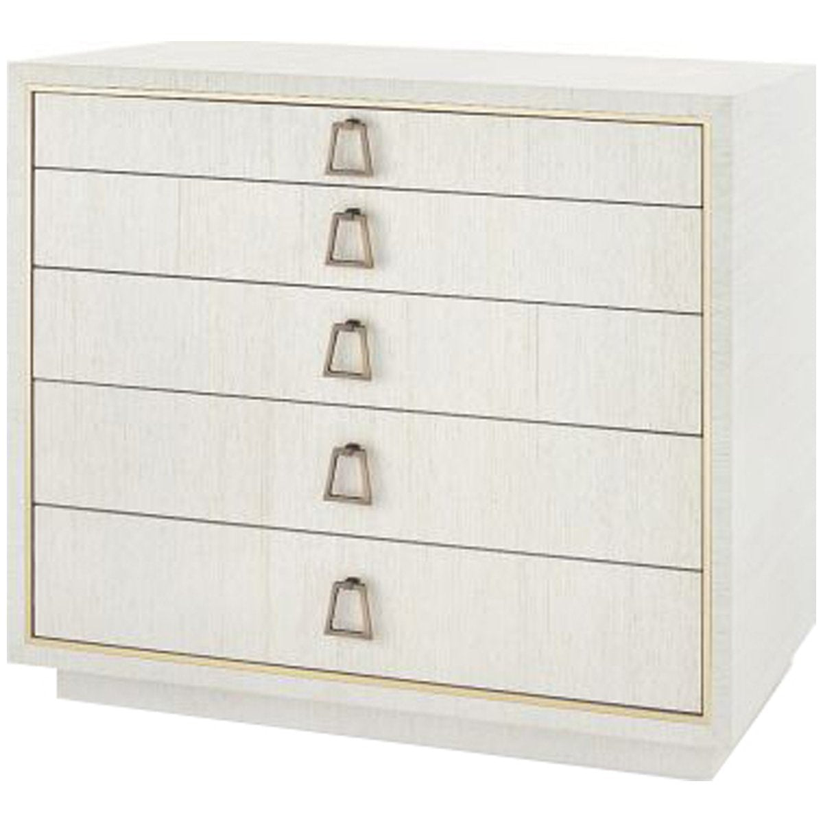  Villa & House Parker Large 5-Drawer Chest with Kelley Pull 