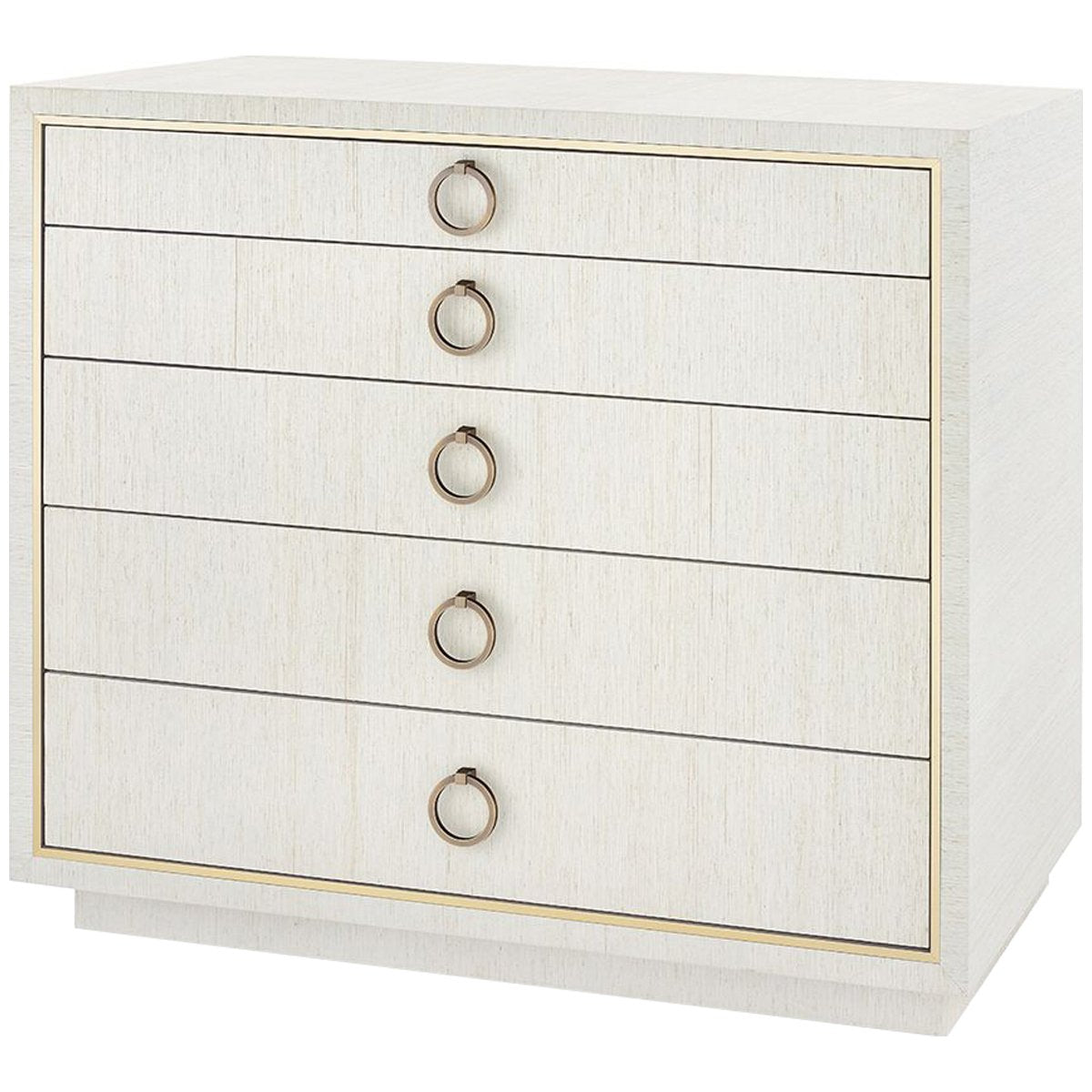  Villa & House Parker Large 5-Drawer Chest with Owen Pull 