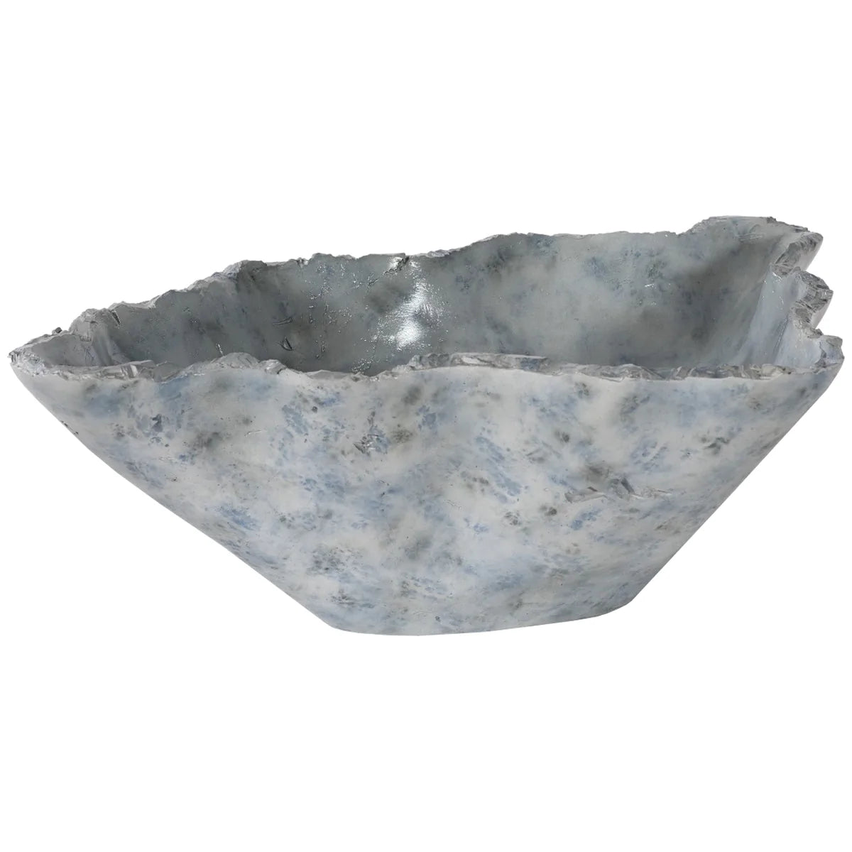  Phillips Collection Small Cast Blue Onyx Bowl 