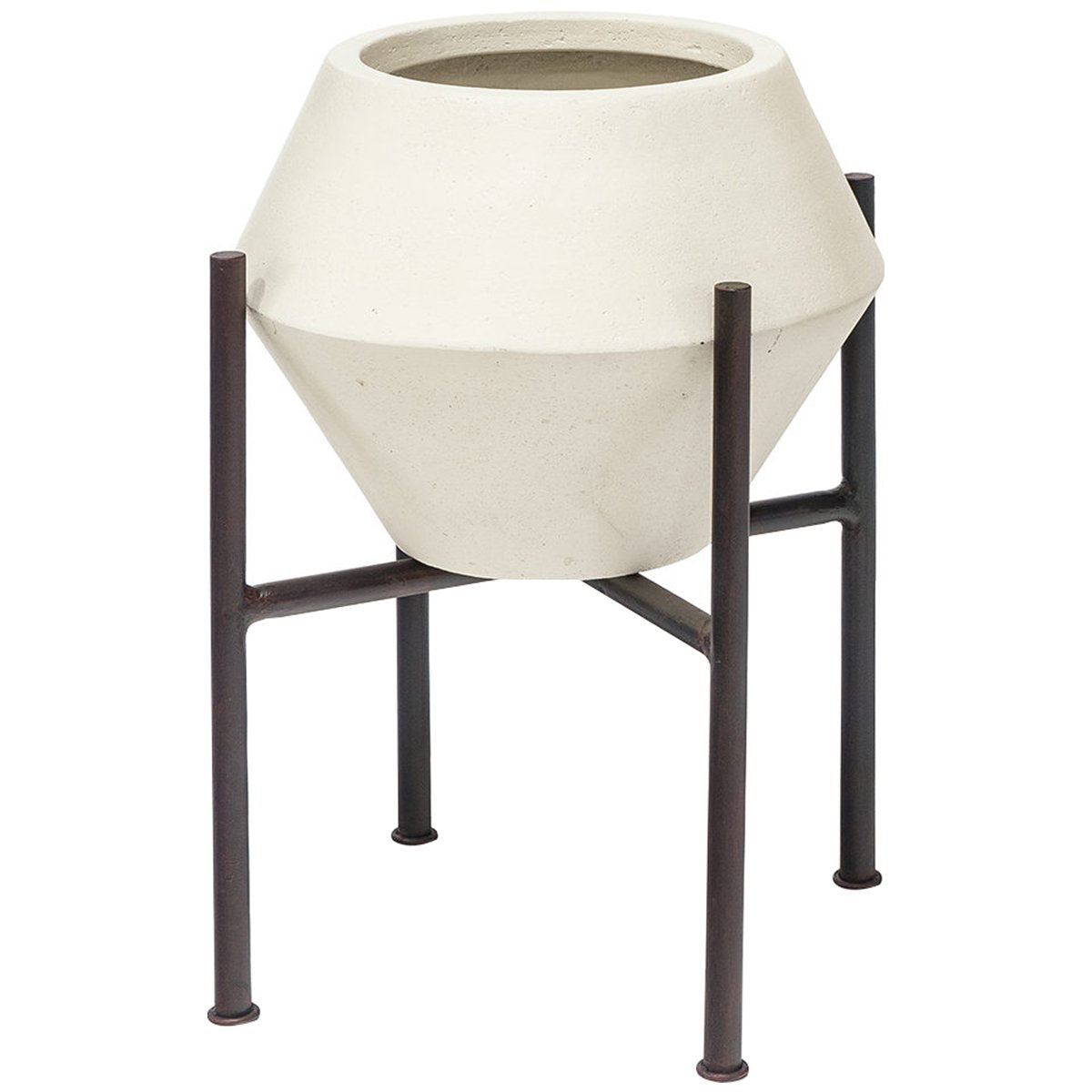  Palecek Nova Natural White Planter 