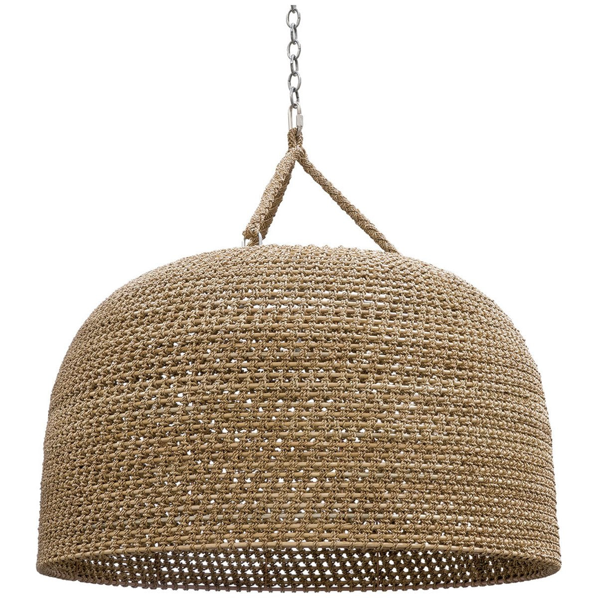  Palecek Green Oaks Oversized Pendant - Natural 