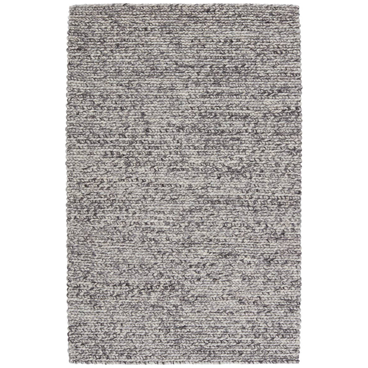  Jaipur Scandinavia Dula Braiden Solid Gray Ivory SCD26 Area Rug 