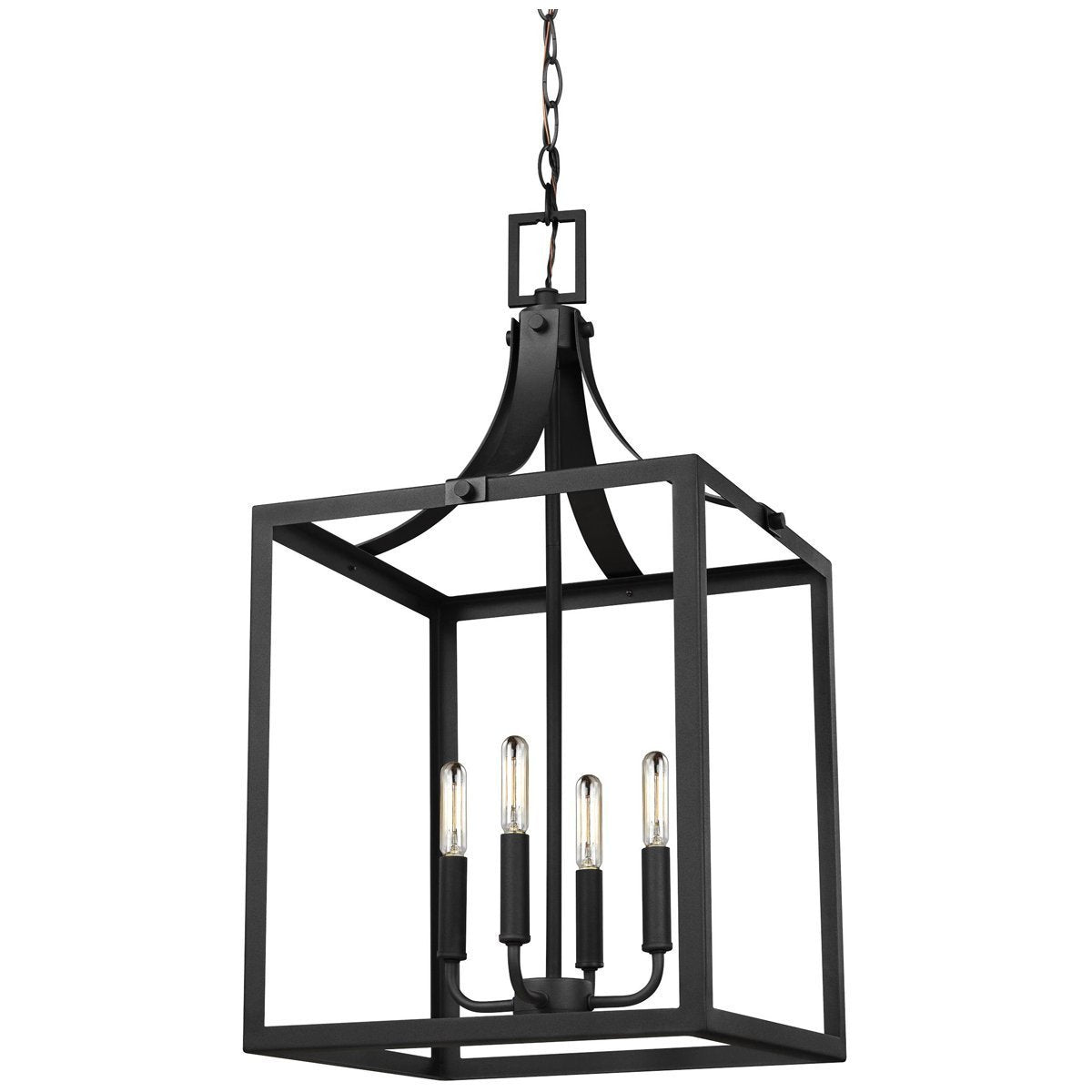  Sea Gull Lighting Labette Large Four Light Hall Foyer Pendant 