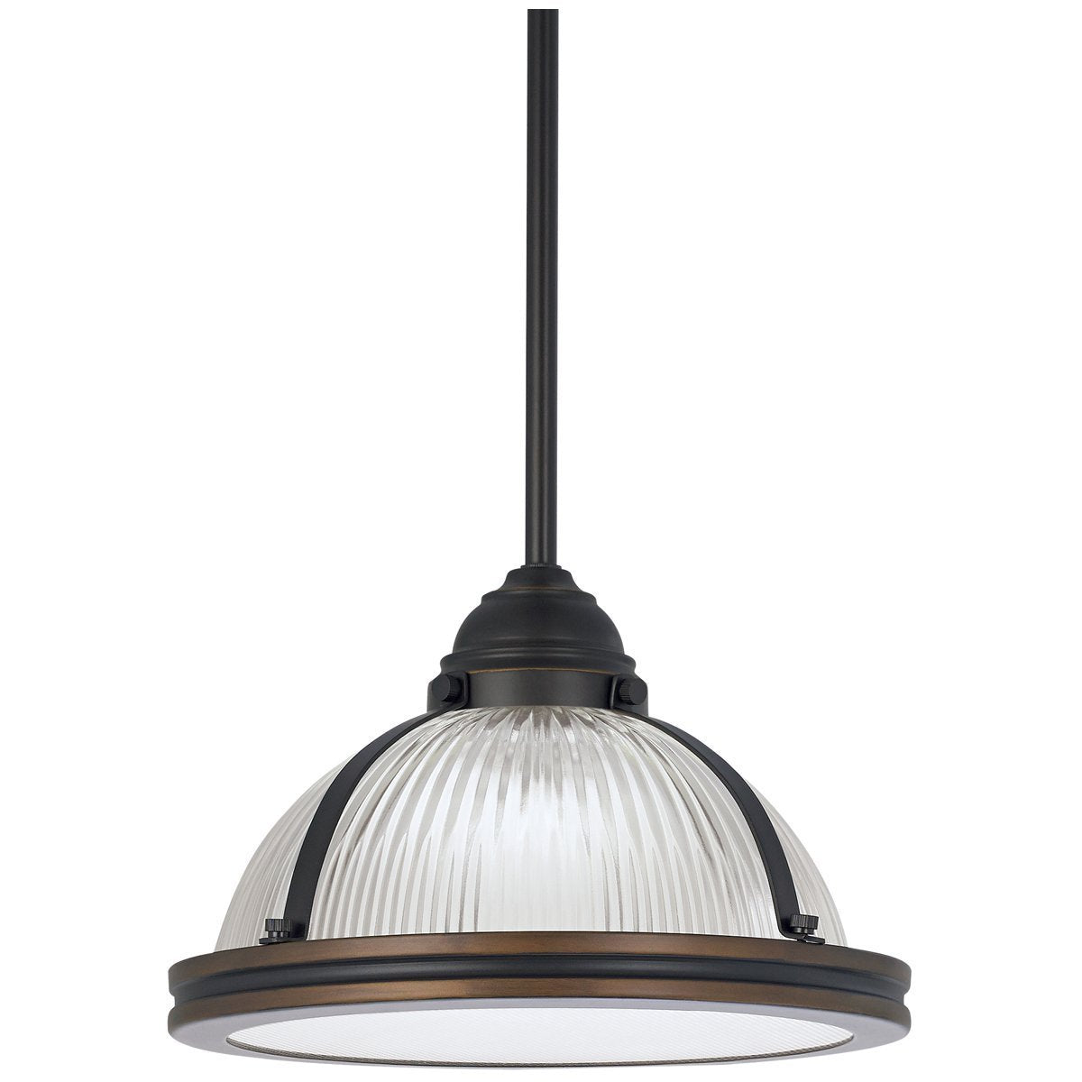  Sea Gull Lighting Pratt Street Prismatic 1 Light Pendant 